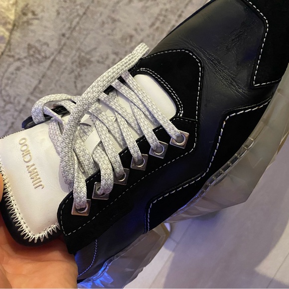 Jimmy Choo Men’s Diamond sneakers size 41.5 eur, 9 US - Picture 3 of 6